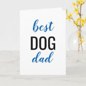 Bester Vater Karte (Gelbe Blume)