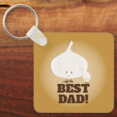 Bester Vater Knoblauch | SCHLÜSSELANHÄNGER (Vorderseite)