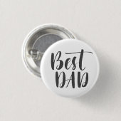 Bester Vater-Knopf Button (Vorne & Hinten)