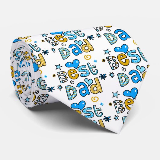 Bester Vater Krawatte (Gerollt)