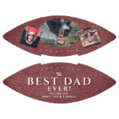 Bester Vater Leather Print Pater 3 FotoCollage Football (Paneele)