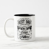 Bester Vater Limited Edition Premium Pater Zweifarbige Tasse (Links)