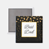 Bester Vater-Magnet Magnet (Vorderseite/Rückseite)