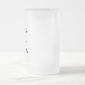 Bester Vater Mattglas Bierglas (Mittel)