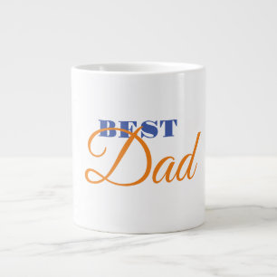 Bester Vater Minimalistisch sauber Beruflich Jumbo-Tasse