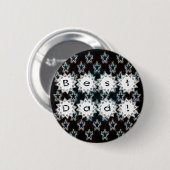 Bester Vater mit Neon Stars Button (Vorne & Hinten)