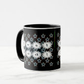 Bester Vater mit Neon Stars Tasse (Vorderseite Links)