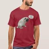 Bester Vater-Mops-T - Shirt (Vorderseite)