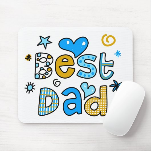 Bester Vater Mousepad (Mit Mouse)