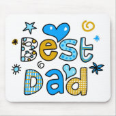 Bester Vater Mousepad (Vorne)