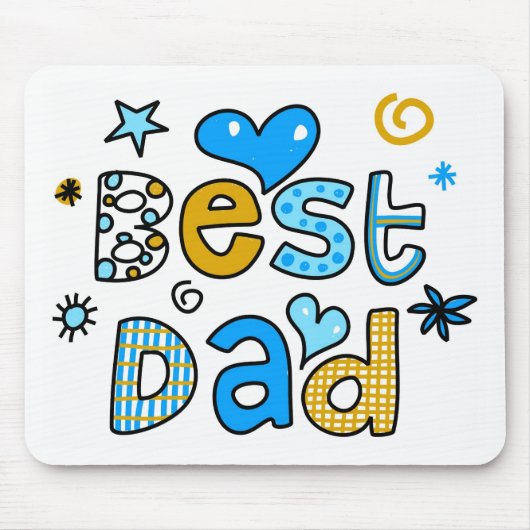 Bester Vater Mousepad (Vorne)