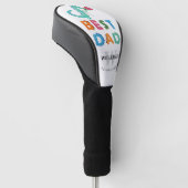 Bester Vater nach Golf Head Cover Headcover (angewinkelt)