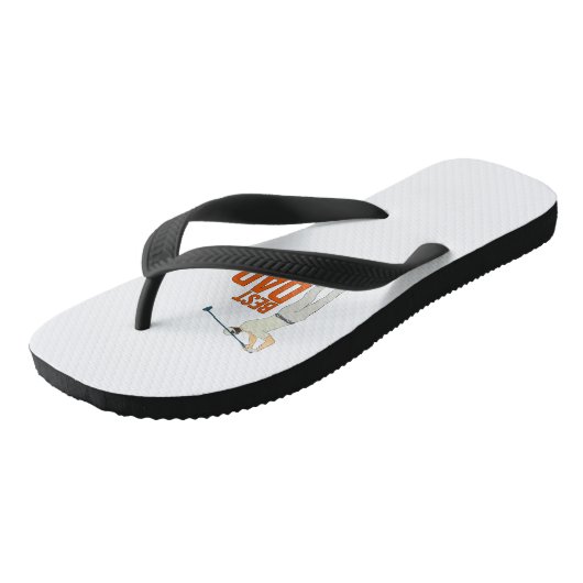 Bester Vater nach Par Badesandalen (Schrägansicht)