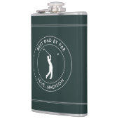 Bester Vater nach Par benutzerdefinierten Golfer N Flachmann (Links)