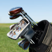 Bester Vater nach Par Custom 5 Fotos Collage Golf Headcover (In Situ)