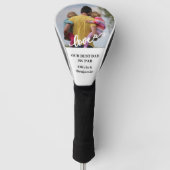 Bester VATER nach Par Custom Foto * Golf Headcover (Vorderseite)