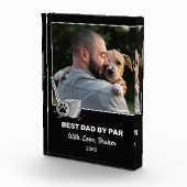 Bester Vater nach Par Custom Pet Fotoblock (Rechts)