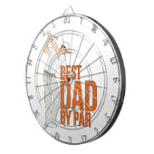 Bester Vater nach Par Dartscheibe (Vorderseite rechts)