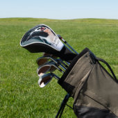 Bester Vater nach Par Dog Lover Personalizable-Fot Golf Headcover (In SItu)