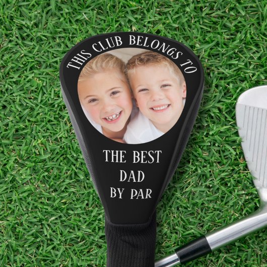 Bester Vater nach Par Foto Golf Headcover