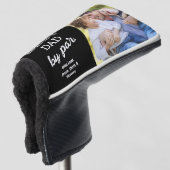 Bester Vater nach Par Foto Moderne Vaterzeit Maßge Golf Headcover (3/4 Vorderseite)