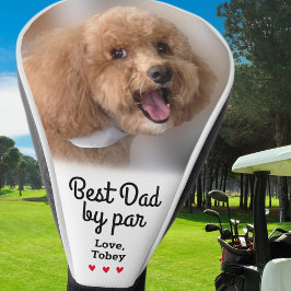 Bester Vater nach Par-Foto-Namen Golf Headcover