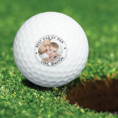 BESTER VATER NACH PAR Foto Personalisiert Golfball