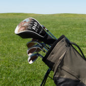 Bester Vater nach Par Foto Vater Golf Headcover (In SItu)