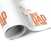 Bester Vater nach Par Geschenkpapier (Rolleneckpunkt)
