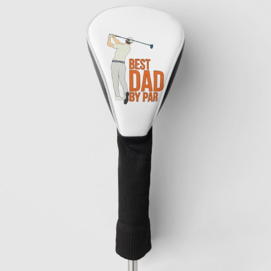 Bester Vater nach Par Golf Headcover (Vorderseite)