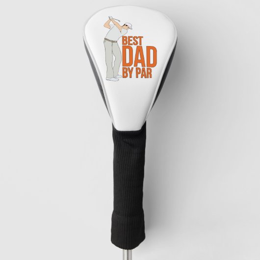 Bester Vater nach Par Golf Headcover (Vorderseite)