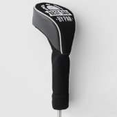 Bester Vater nach Par Golf Headcover (angewinkelt)