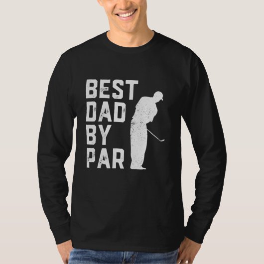 Bester Vater nach Par Golf Lover Geschenk für Männ T-Shirt (Vorderseite)