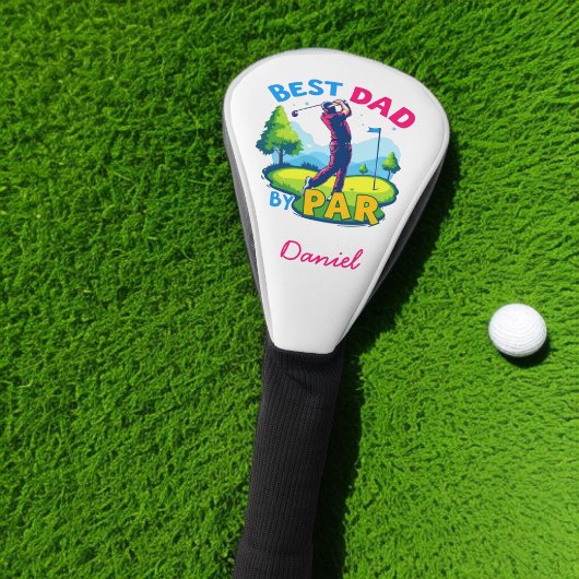 Bester Vater nach Par | Golf Lover Vatertag Headcover