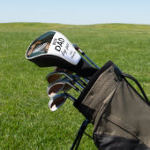Bester Vater nach Par Golf-Zitat mit Liebe Golf Headcover (In SItu)