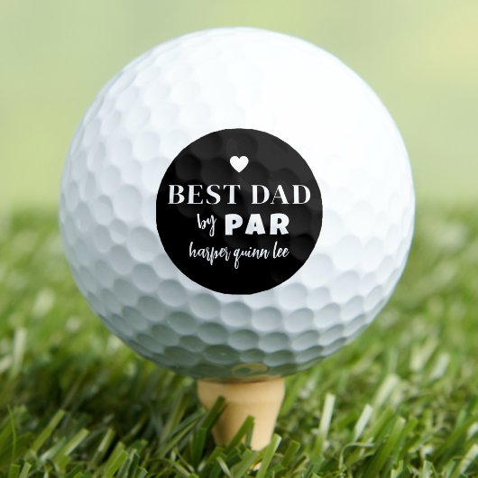 Bester Vater nach Par Golfball