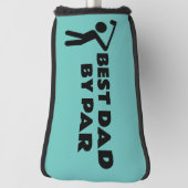 BESTER VATER NACH PAR GOLFER ICON PUTTER GOLFKOPFD GOLF HEADCOVER (Rotieren 90)