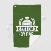 Bester Vater nach Par Golfhandtuch (Insitu)