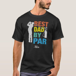 Bester Vater nach Par Individuelle Name Vatertag T-Shirt