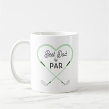 Bester Vater nach Par Liebe Golf Theme