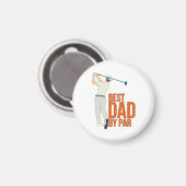 Bester Vater nach Par Magnet (Vorderseite/Rückseite)