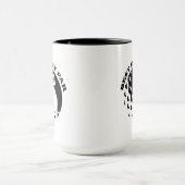 Bester Vater nach Par Modernes Golfspiel Tasse (Zentrum)