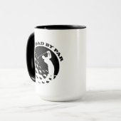 Bester Vater nach Par Modernes Golfspiel Tasse (Vorderseite Links)