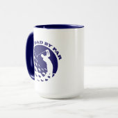 Bester Vater nach Par Modernes Golfspiel Tasse (Vorderseite Links)