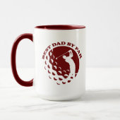 Bester Vater nach Par Modernes Golfspiel Tasse (Links)