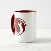 Bester Vater nach Par Modernes Golfspiel Tasse (Vorderseite Links)