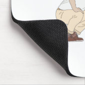 Bester Vater nach Par Mousepad (Ecke)