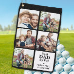 Bester VATER nach Par - Personalisiert 5 Fotomater Golfhandtuch<br><div class="desc">Bester Vater Par ... Zwei Ihrer Lieblingssachen , Golf und Ihre Kinder ! Jetzt kannst du sie mitnehmen, während du 18 Löcher spielst. Passen Sie Ihr Golfhandtuch mit den Fotos und dem Namen Ihres Kindes an. Ob Geburtstag des Vaters, Tag der Väter oder Weihnachten, diese Papa Golf Handtuch mit einem...</div>