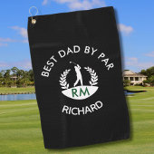 Bester Vater nach Par Personalisiert Men Golfhandtuch