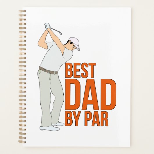 Bester Vater nach Par Planer (Vorderseite)